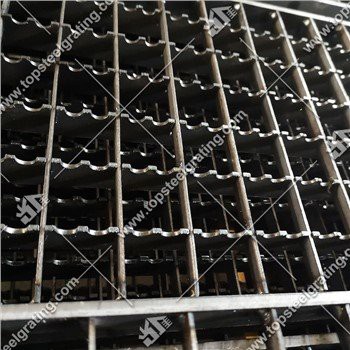 Σχάρα ράβδου από γαλβανισμένο χάλυβα αντιολισθητικό